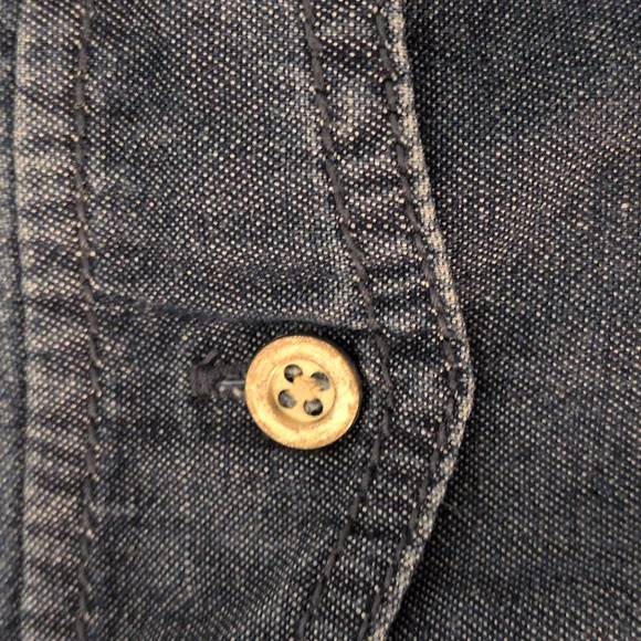 Chico's Denim Button Down Top - Picture 10 of 11